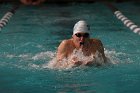 Swimming vs Babson  Wheaton College Swimming vs Babson College. - Photo By: KEITH NORDSTROM : Wheaton, Swimming, Babson